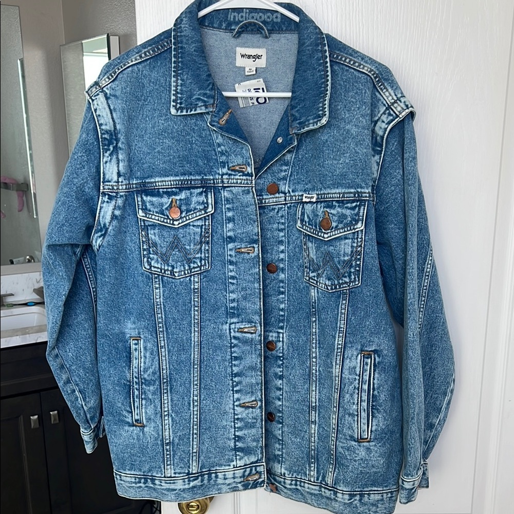Wrangler Light Blue Jean Jacket - Picture 3 of 6
